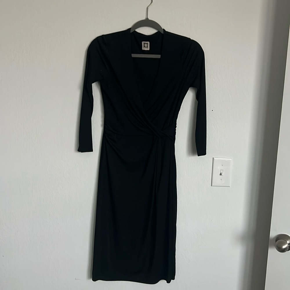 Classic Anne Klein Black Dress (size 2)